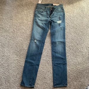 LOFT modern straight jeans size 24 00 NWT